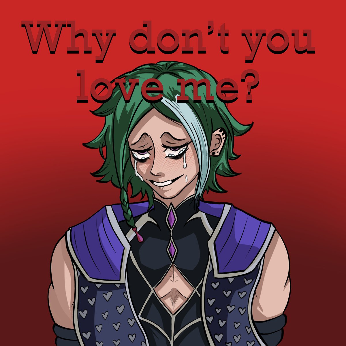 Hargrav_e's tweet photo. @LokiFromRor A little bit of yandere content 🤭 https://t.co/pLdDsGyKuR