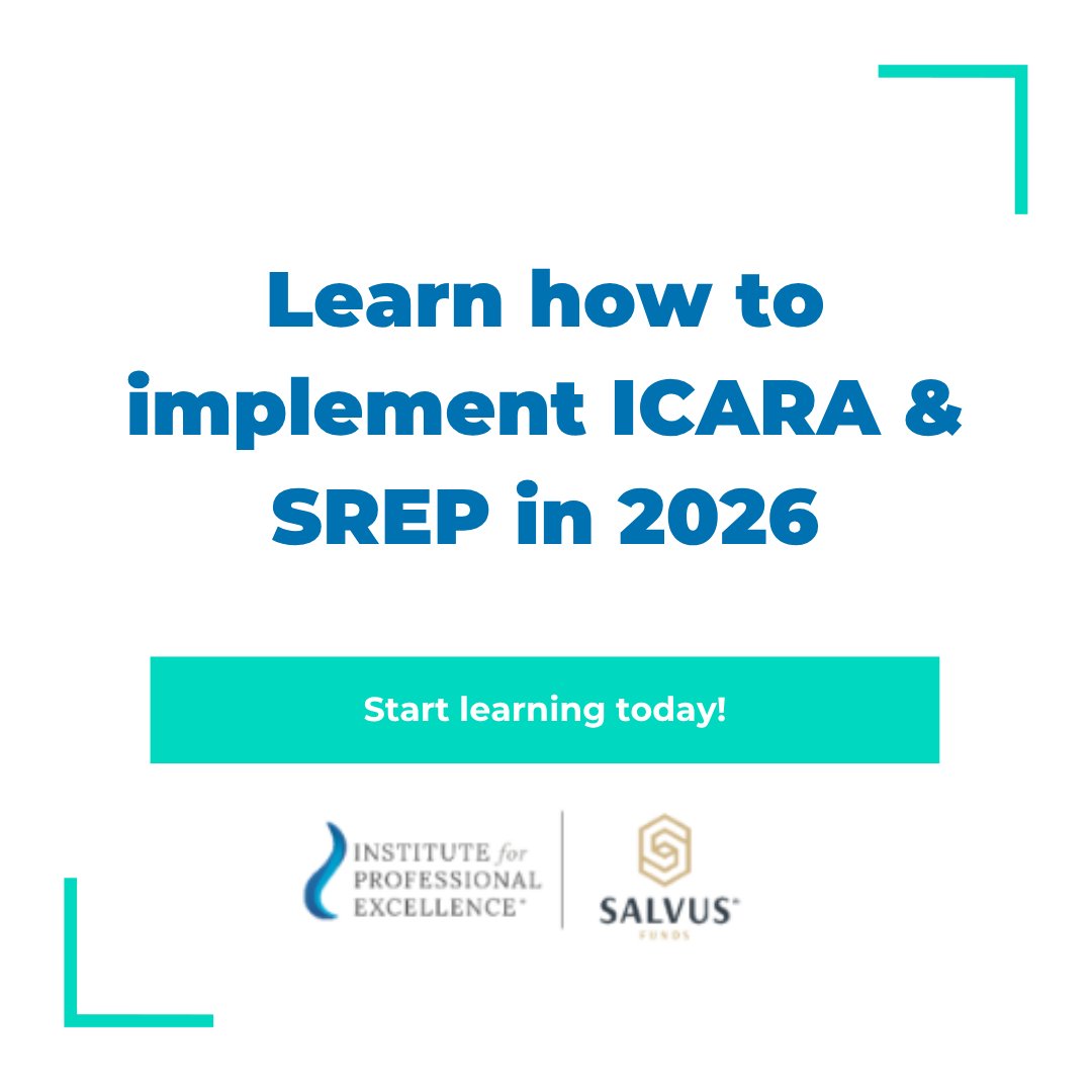 InstituteforPE's tweet photo. Learn how to implement #ICARA & #SREP in 2026 through practical examples.
This self-study course covers risk assessment, capital planning, and key EBA & ESMA SREP expectations under #IFR and #IFD.
Includes online videos, self-study material, test questions, & 5 CPD hours. https://t.co/Nchg9YyglA