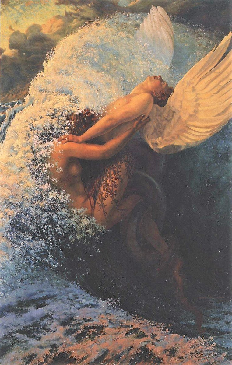 ArtorOtherThing's tweet photo. Baudelaire’s Les Fleur du Mal, 1900/07 by Carlos Schwabe (German, 1866–1926) https://t.co/SRcnzuZ4b6