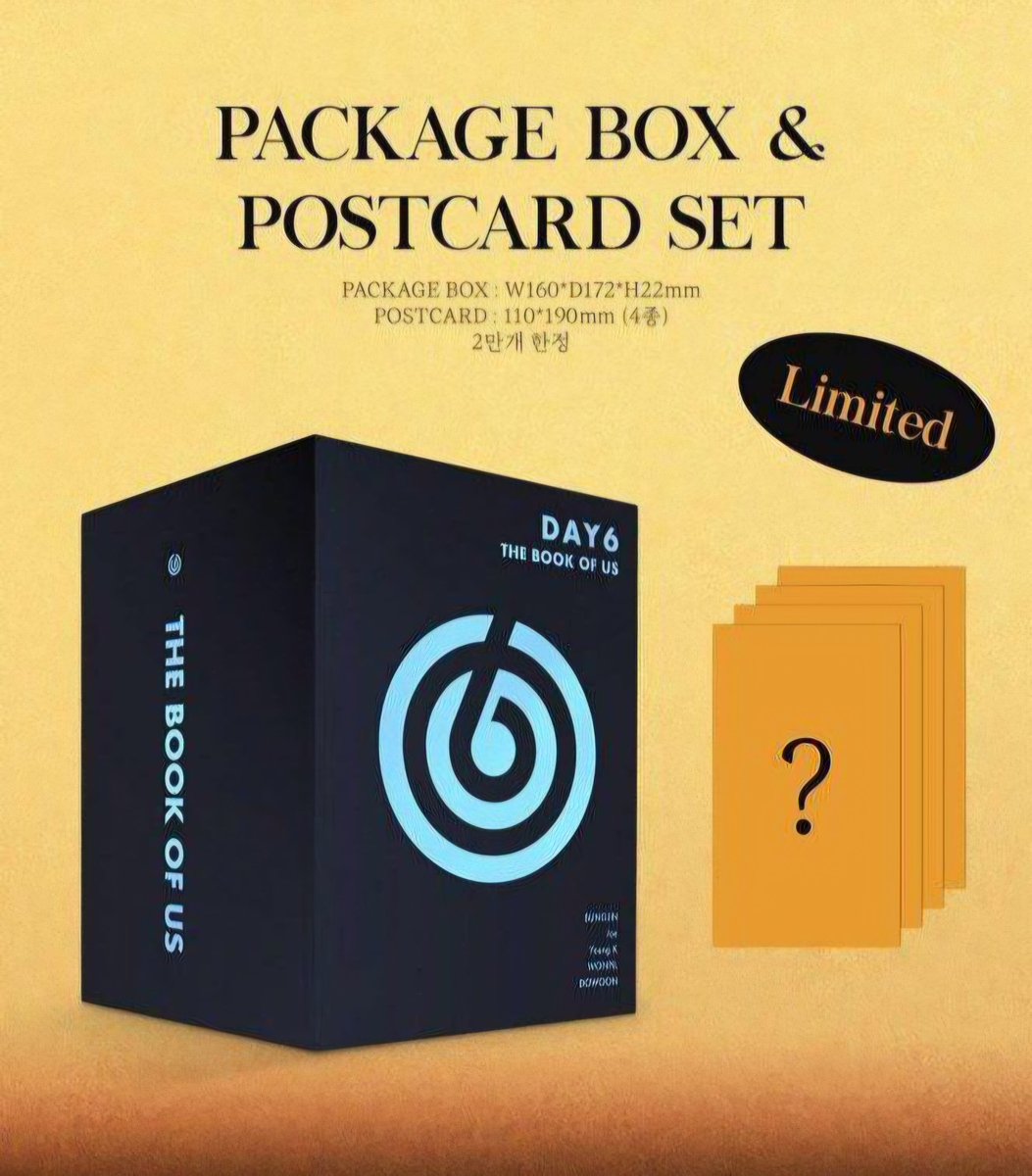 bunnycarteu's tweet photo. Wts lfb day6 albums ph

The Book of Us (TBOU) Package Box and Postcard Set (Limited Ed/POB)
Unsealed

Sungjin Wonpil Dowoon YoungK Gravity Entropy The Demon Gluon Negentropy
RT @Day6Market_PH @day6_marketPH 

SDD or Meet Up (Metro Manila) ONLY https://t.co/oEqmxSTIpx