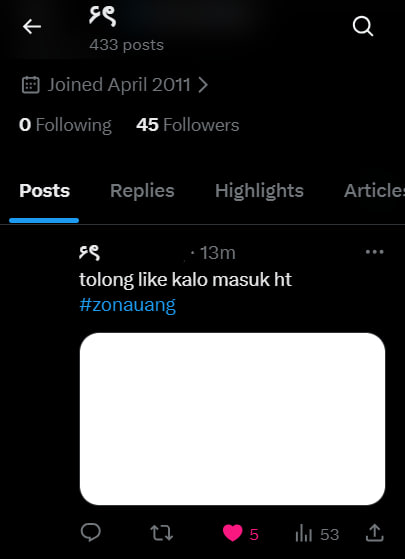 joenderful's tweet photo. wts acc y lama masuk ht 

- ada tweet ada followers
- go green 
- v email only (yopmail) 
- gak masuk showmore 
- masuk htmt with pic

25k/ea 

#zonauang https://t.co/FLaQJuXuHE