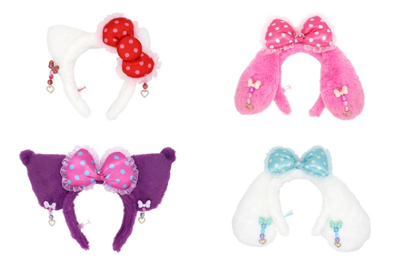 sanrio_oshikatu's tweet photo. ＼⚠️新商品📣🆕／
ハーモニーランドにてイヤリングカチューシャ、発売開始🥹🩷
リボンもふっくらしててフリル付きで可愛すぎる…🎀
インパ予定ある人はぜひチェックしてみてね🙆‍♀️

🛒購入：ハーモニーランド
📝ラインナップ：
イヤリングカチューシャ（全4種）…2,970円（税込み）

🔻商品詳細はこちら🔍
https://t.co/YA24ttlSBI

#サンリオ #イヤリングカチューシャ #ハーモニーランド
