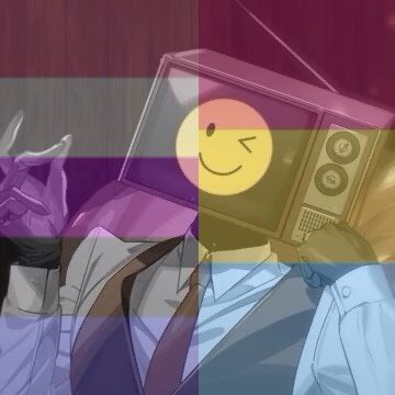 MantaRey75's tweet photo. omg i forgot pride month anyway here's pan genfluid braun https://t.co/cSxgkDeH65