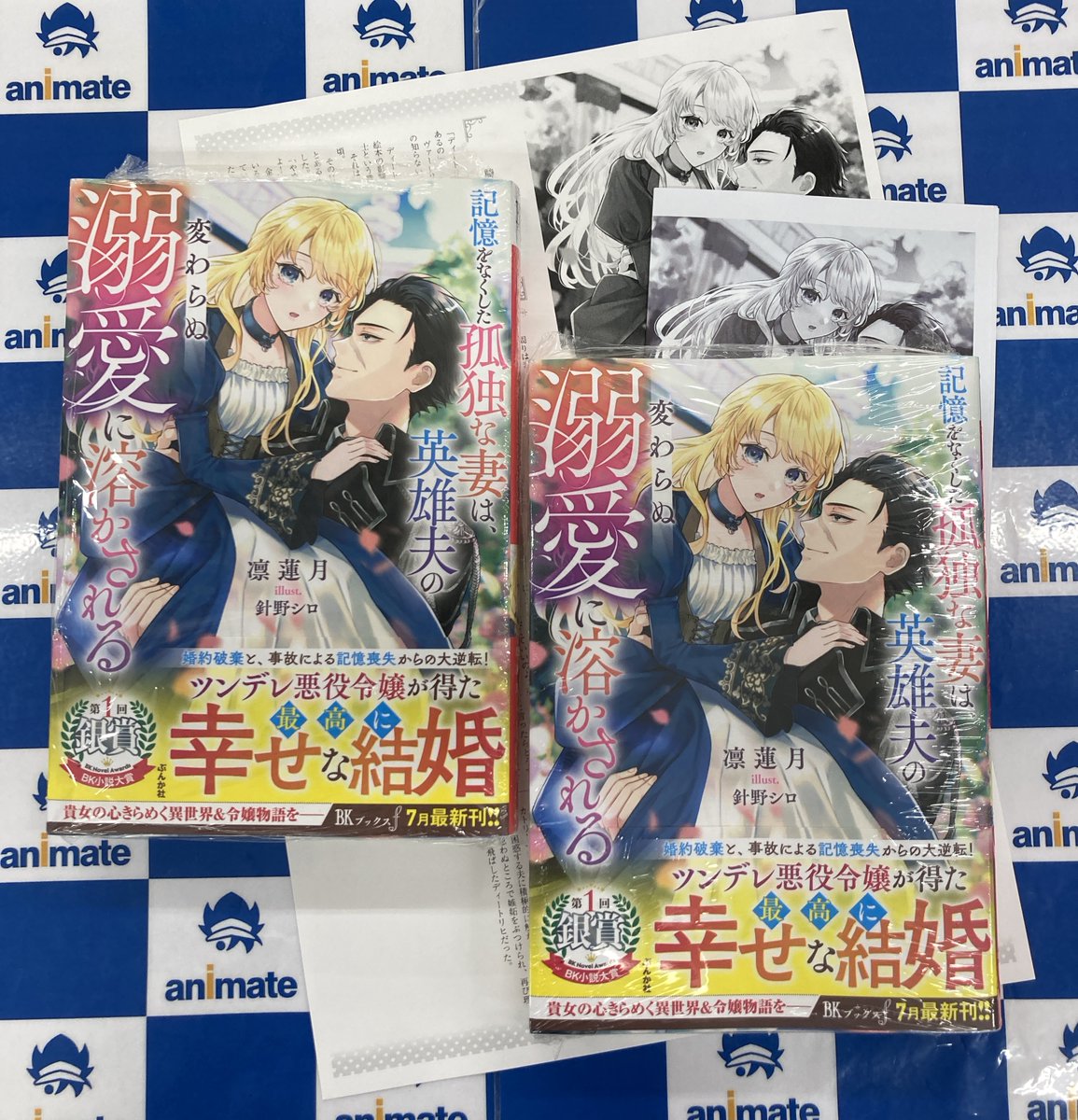 📚書籍情報📚】 『記憶をなくした孤独な妻は、英雄夫の変わらぬ溺愛に