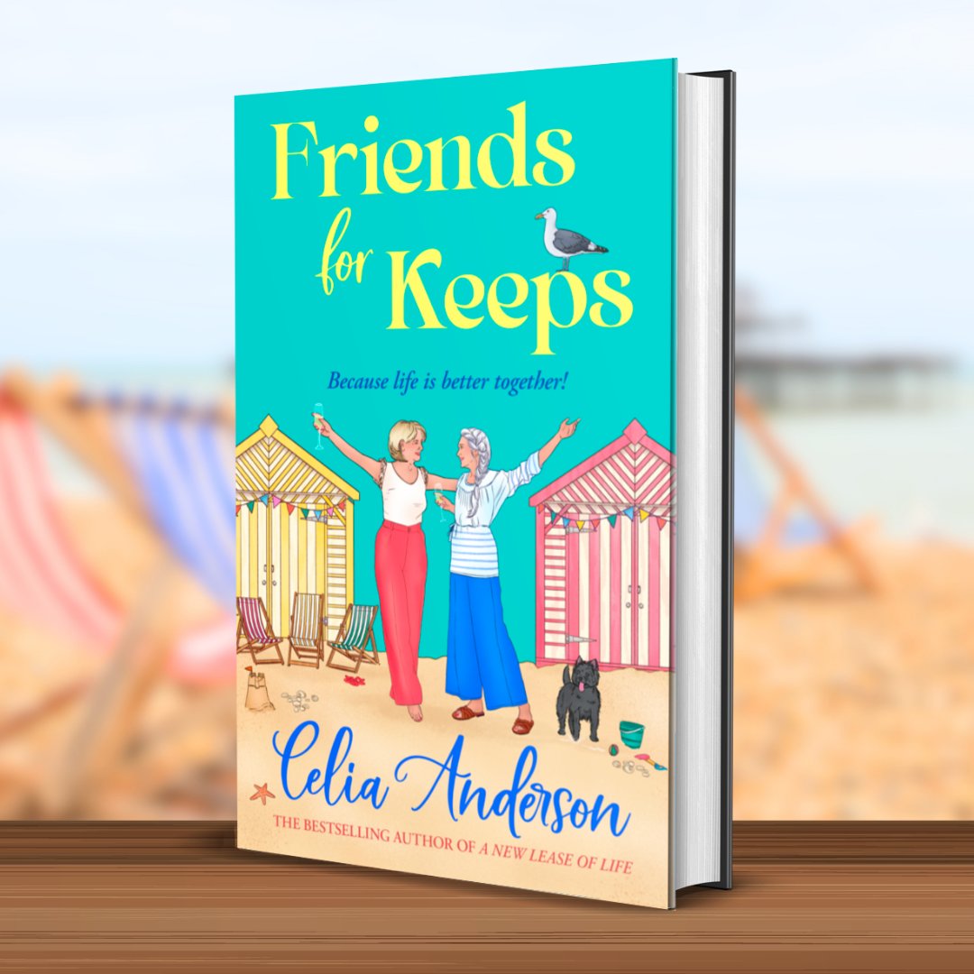 BoldwoodBooks's tweet photo. Happy publication day to @CeliaAnderson1 🎉

A seaside village, friends old and new… and a whole lot of surprises 🌊✨

#FriendsForKeeps is OUT NOW: https://t.co/13IqSERMP2 https://t.co/sFKhTXUM5T