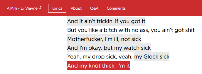 tryfingerbutho's tweet photo. why did he say that #lilwayne https://t.co/qeedEC2MTo