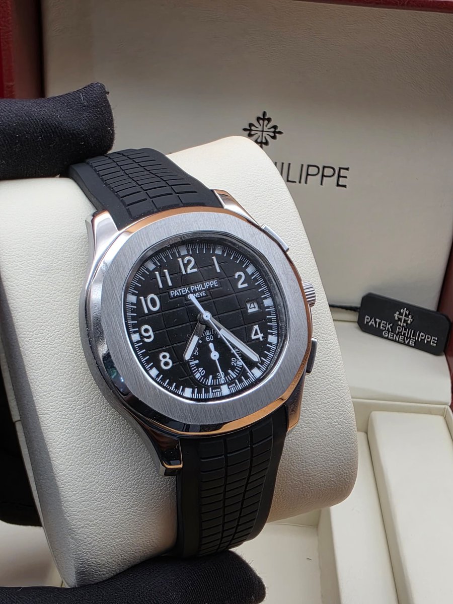 AM_Aleyu's tweet photo. Patek Philippe Rubber Strap Automatic (Hiqh quality)

Price =    N75,000 

Full box = 17,000

DM / https://t.co/AQuDLTFK1i https://t.co/CpZEY3zJ4L