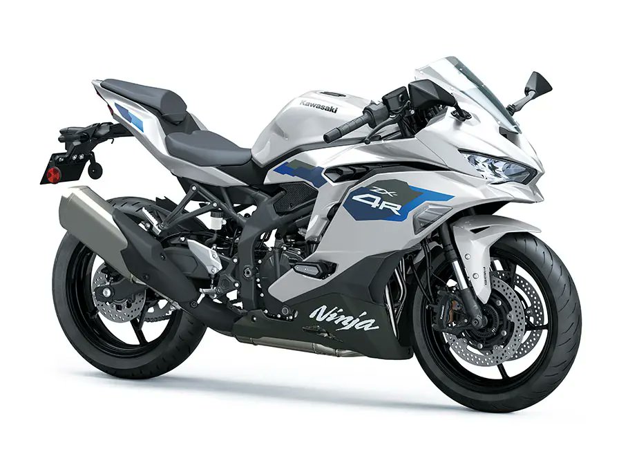 スポーツバイク ホワイト 700c Ninja ZX-4RR/Ninja ZX-4R SE 2027年モデル発表。 Ninja ZX-4R SEが