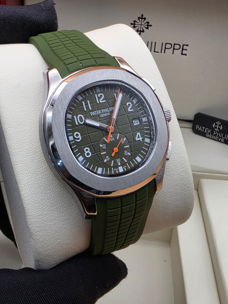 AM_Aleyu's tweet photo. Patek Philippe Rubber Strap Automatic (Hiqh quality)

Price =    N75,000 

Full box = 17,000

DM / https://t.co/AQuDLTFK1i https://t.co/CpZEY3zJ4L
