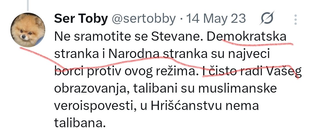 BaticA11070's tweet photo. @arhitek @sertobby Jos jedan razocarani narodnjak 🤣 https://t.co/h8Bhd21q2y