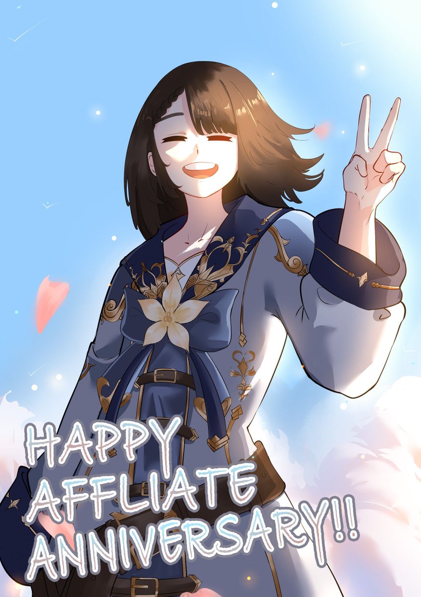 saranghae_ch's tweet photo. Happy Affliate Anniversary ~✨🎉

A little late, but I still want to celebrate this special milestone with everyone! Thank you so so much for all the love and unwavering support throughout the years!

Here's to many more memories together. Hiraya Manawari!

🎨 @SHOUEIOFFICIAL https://t.co/HvxsvZkwxh