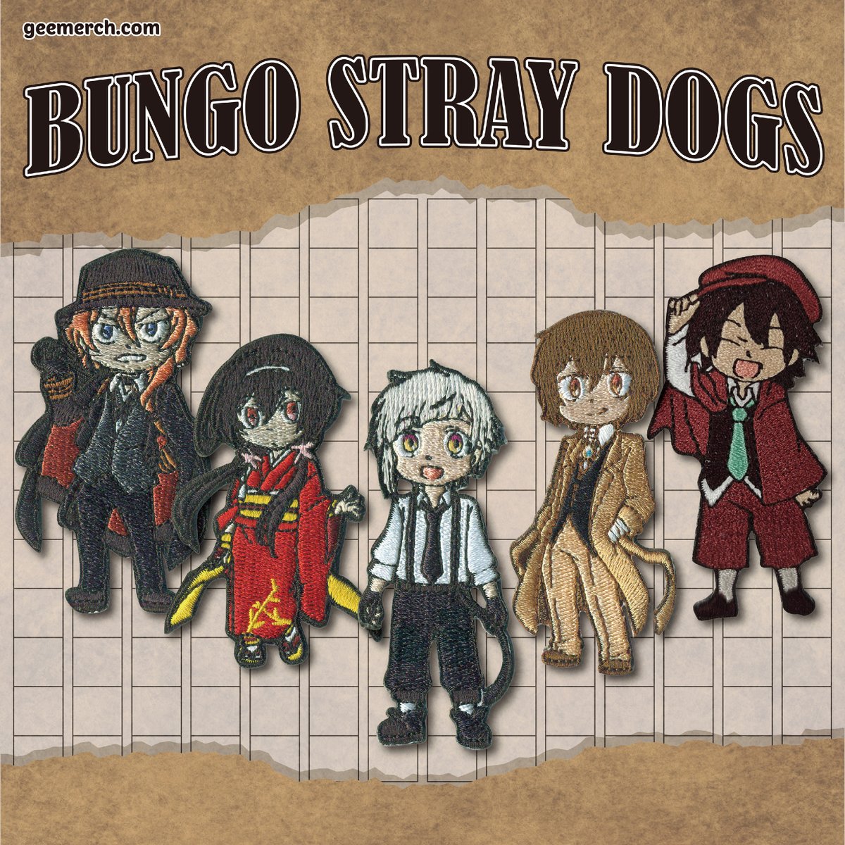 geanimation's tweet photo. The Armed Detective Agency is back—smaller, cuter, and just as chaotic! 🐾✨
#BungoStrayDogs #BungoStrayDogsWan #Anime #AnimeComedy #DazaiOsamu #KYOUKA #AtsushiNakajima #RANPO #ChuuyaNakahara #patch #anime #manga #geemerch #patch #manga #geemerch https://t.co/afg8PeJLcR