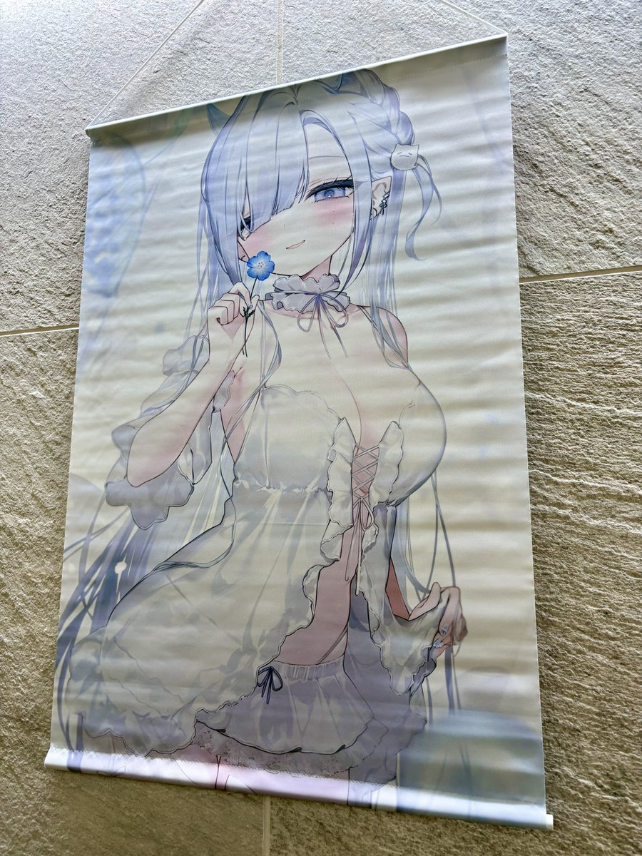 _kawa_01_'s tweet photo. #藍宮ゆら🤍🧊
生誕グッズ届きました〜🩵
初のタペストリーもステッカーもアクキーも全部可愛すぎて大満足です(-´∀`-)✨ https://t.co/z7gHHwU1XN