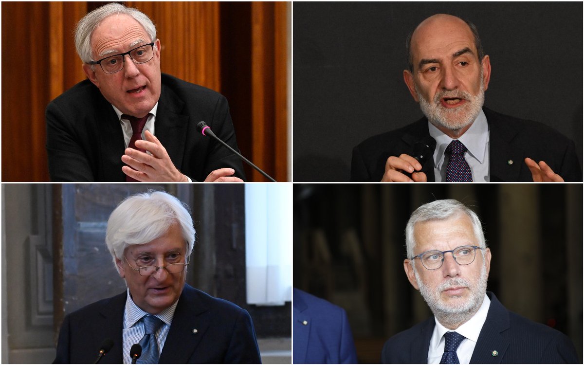 LaVeritaWeb's tweet photo. Altro che Quirinale super partes. Re Sergio, sulla scia di Napolitano, si è circondato di consiglieri approdati al Pd dopo trascorsi democristiani. Compreso l’intoccabile Garofani, l’uomo che auspicava lo «scossone».

di @FlamiCami 

https://t.co/Cyxtg2JRLY https://t.co/H5fa1ilIFc