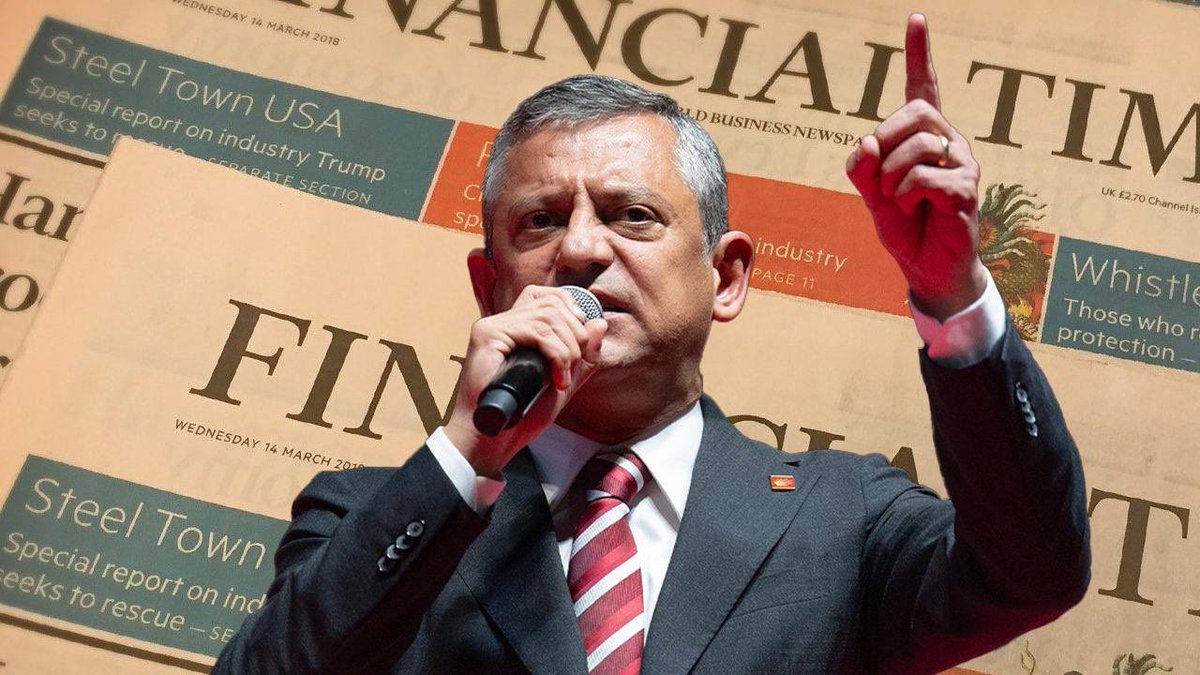 tmuhalefet9's tweet photo. İktidar da muhalefet de NATO’culuktan ödün vermiyor!

Özgür Özel, Financial Times‘a yazdığı yazıda, Türkiye’deki siyasal krizi NATO’nun güvenliği açısından ele alan bir çizgi izledi.

Türkiye’deki “sosyal patlama” riskini, halkların çıkarları ya da demokratik haklar üzerinden değil; Avrupa’nın güvenliği ve NATO’nun güney kanadına oluşturabileceği riskler üzerinden temellendirdi.

Bugün yüzünü Washington’a dönen Erdoğan’ın yarın Pekin ve Moskova’ya dönebileceğini savundu. “Onunla değil, bizimle çalışın.” mesajı verdi.

NATO Zirvesi’nde Erdoğan’ın kendisini “vazgeçilmez” olarak sunacağını , NATO müttefiklerine “Erdoğan yönetiminin kendi çıkarlarına yönelik oluşturduğu riskleri net bir şekilde görme” çağrısı yaptı!
