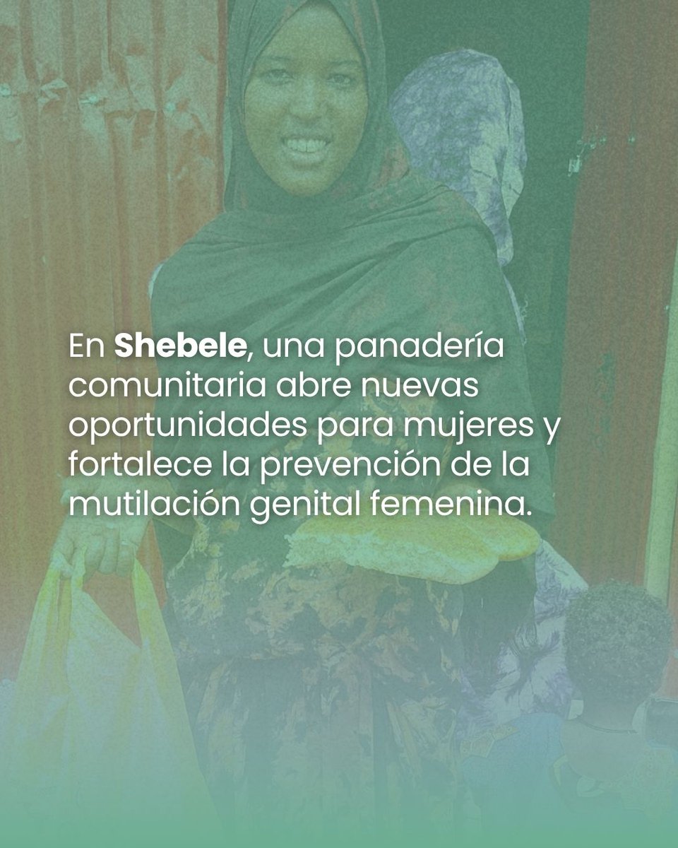 ongrescate's tweet photo. En Shebele, Etiopía, una panadería comunitaria es mucho más que pan.

Es empleo para mujeres.
Es autonomía.
Es prevención de la Mutilación Genital Femenina.
Es cooperación construida junto a la comunidad.

Proyecto financiado por la Diputación Provincial de Málaga y ejecutado junto a HAVOYOCO.

#mgf #cooperacioninternacional #derechosdelasmujeres
