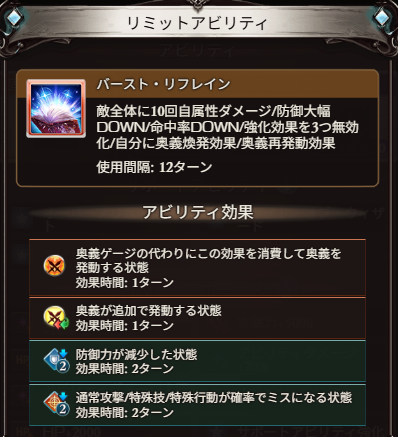 Granblue_GW's tweet photo. ウィザードオリジンのアビリティ性能

#グラブル https://t.co/JCptthq4A1