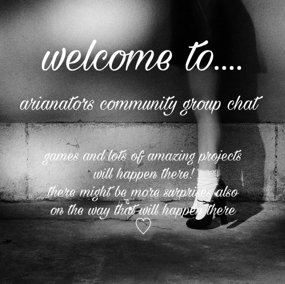 petalsarianaa's tweet photo. ☁️ arianators community is here!

i’ve created a community for arianators to make friends, chat, updates, support each other and have fun in a welcoming space. projects and games will happen there ꕤ｡˚⋆ 

everyone is welcome. 🫶🏻
limited to 200 people on the first wave ꕤ｡˚⋆ https://t.co/AFev75zPIM