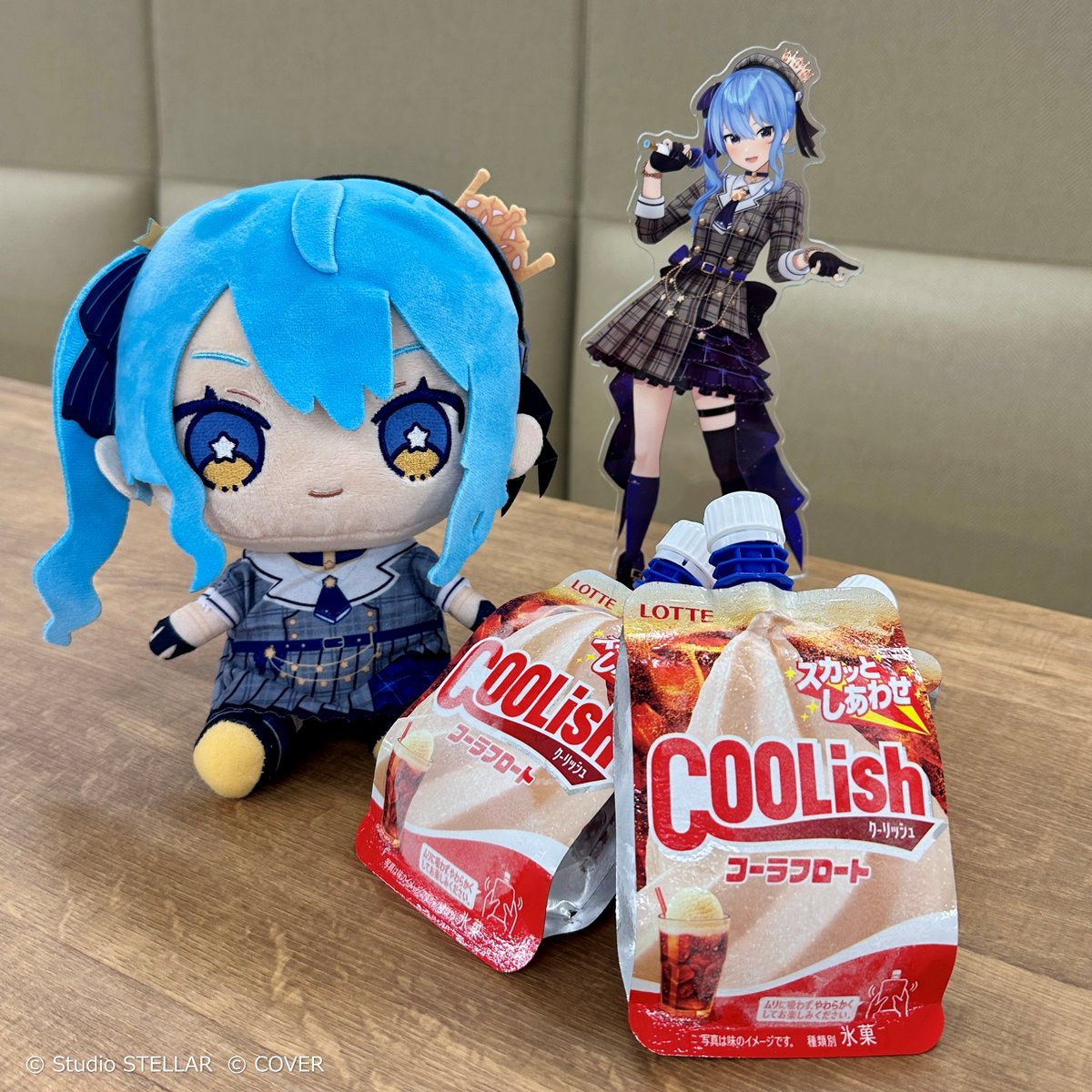 lotte_coolish's tweet photo. 暑い日にこそ、スカッと一杯。
新作「クーリッシュ コーラフロート」
本日7/13(月)発売です🥤🫧
私の家の星街すいせいさんと
味見したら思わず笑顔に☄️
「スカッとしあわせ」、ぜひ味わってみてください✨ https://t.co/MF3K17VE2j