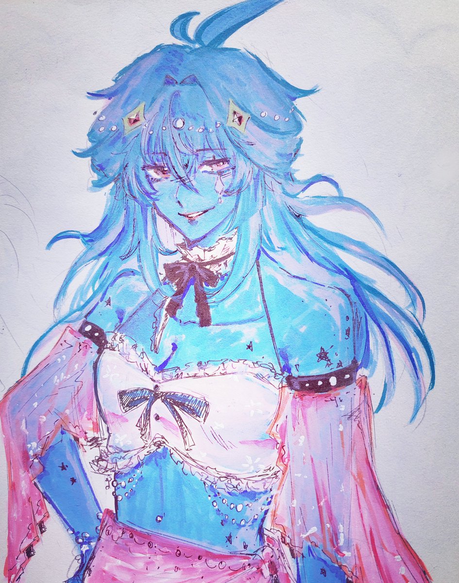 yolp_0210's tweet photo. 🤔🤔🤔
#dol9hinfanart https://t.co/STOT09zO9G