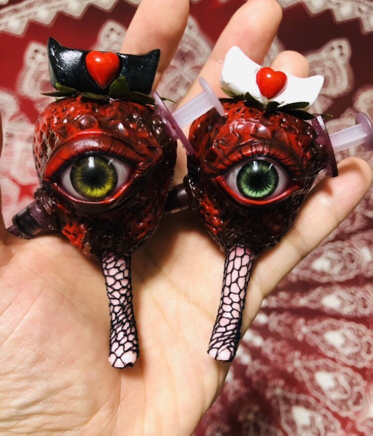sukaru666's tweet photo. アナムネコラボベリーまた作るよー🍓🍓

自分の好きが詰まったベリー🍓🍓 https://t.co/WB5Tkq56Qd