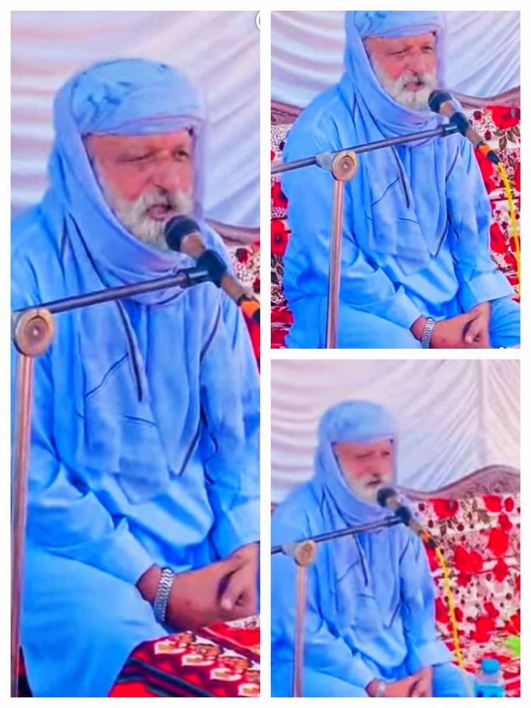 Saminakhan4000's tweet photo. افسوس نماز کی حالت میں مشہور نعت خاں کو شہید کردیا 
تفصیلات کے مطابق مظفر گڑھ  علاقے شاہ جمال میں کچھ افراد کتوں کی لڑائی کروا رہے تھے۔ 
اس دوران کتے لڑتے ہوئے اچانک حافظ غلام حسین راں کے گھر کے اندر داخل ہو گئے۔ گھر کی چادر اور چار دیواری کے تقدس اور حفاظت کو مدنظر رکھتے ہوئے، حافظ غلام حسین راں نے کتوں کو اپنے گھر سے باہر بھگانے کے لیے ایک پتھر مارا، جو وہاں موجود کتے لڑانے والے مالکان اور ان کے ساتھیوں کو ناگوار گزرا اور وہ شدید مشتعل ہو گئے۔
​بتایا جا رہا ہے کہ اس معمولی سی بات پر کتے لڑانے والے افراد آپے سے باہر ہو گئے اور انہوں نے طیش میں آ کر حافظ غلام حسین راں پر دھاوا بول دیا۔ 
انتہائی افسوسناک امر یہ ہے کہ جب ان پر مبینہ طور پر حملہ کیا گیا، اس وقت وہ نماز کی حالت میں مصروف تھے، جو اس واقعے کی سنگینی اور کرب کو مزید بڑھا دیتا ہے۔ شور شرابا اور ہنگامہ آرائی سن کر بستی کے مقامی لوگ فوری طور پر موقع پر پہنچے اور انہوں نے بیچ بچاؤ کروا کے حافظ غلام حسین راں کو حملہ آوروں سے چھڑایا۔
​مقامی افراد نے فوری طور پر ریسکیو سروسز کو اطلاع دی تاکہ انہیں طبی امداد فراہم کی جا سکے، تاہم وہ زخموں کی تاب نہ لاتے ہوئے خالقِ حقیقی سے جا ملے۔ مظفرگڑھ اور خصوصاً شاہ جمال کی عوام اس وقت شدید صدمے کی حالت میں ہے اور ایک ایسی ہستی جو اپنی خوبصورت آواز میں مدحتِ رسول ﷺ بیان کرتی تھی،
 اس کے ساتھ پیش آنے والے اس سلوک پر سوشل میڈیا اور مقامی سطح پر شدید احتجاج کیا جا رہا ہے۔
​اہلِ علاقہ، مقتول کے لواحقین اور سول سوسائٹی نے اعلیٰ حکام، آئی جی پنجاب اور ڈی پی او مظفرگڑھ سے پرزور مطالبہ کیا ہے کہ واقعے میں ملوث تمام ملزمان کو فوری طور پر گرفتار کر کے قانون کے مطابق سخت سے سخت سزا دی جائے تاکہ مظلوم خاندان کو انصاف مل سکے۔ اللہ تعالیٰ مرحوم کو جوارِ رحمت میں اعلیٰ مقام عطا فرمائے اور لواحقین کو صبرِ جمیل دے، آمین۔

ملزمان بااثرہیں کیا آپ شہید نعت خواں کا ساتھ دیں گے ؟
