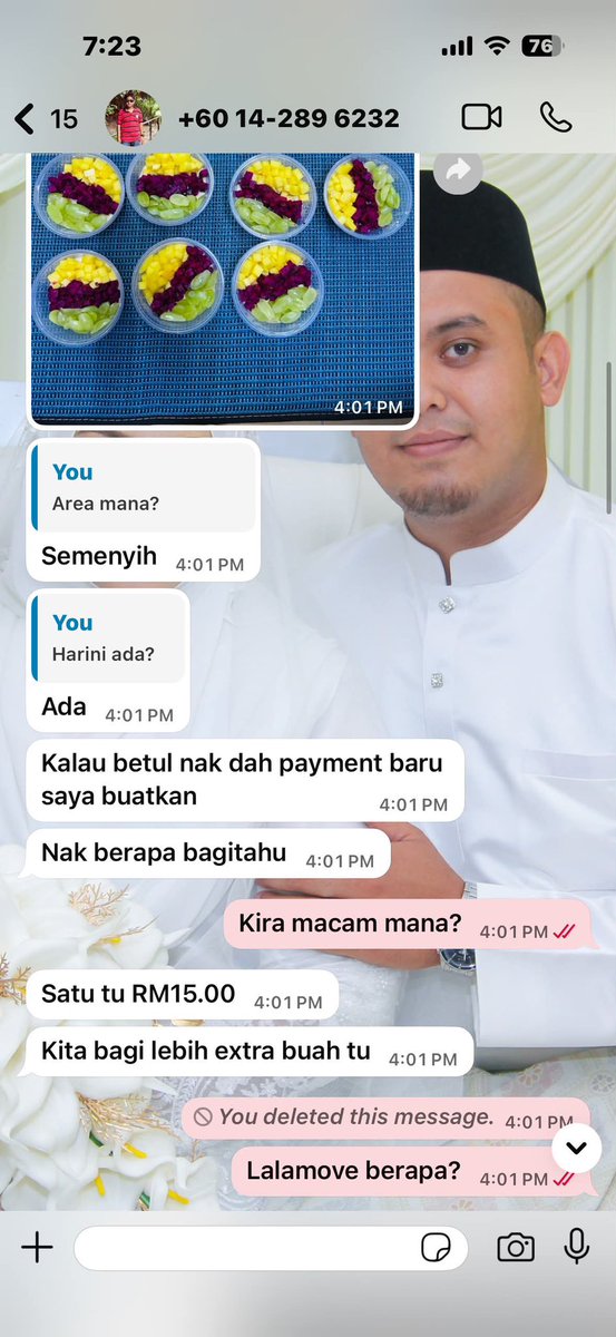 kamaghul's tweet photo. Kisah seller yang tak boleh terima rejection 😂

Part 1 https://t.co/EXVHn6rres