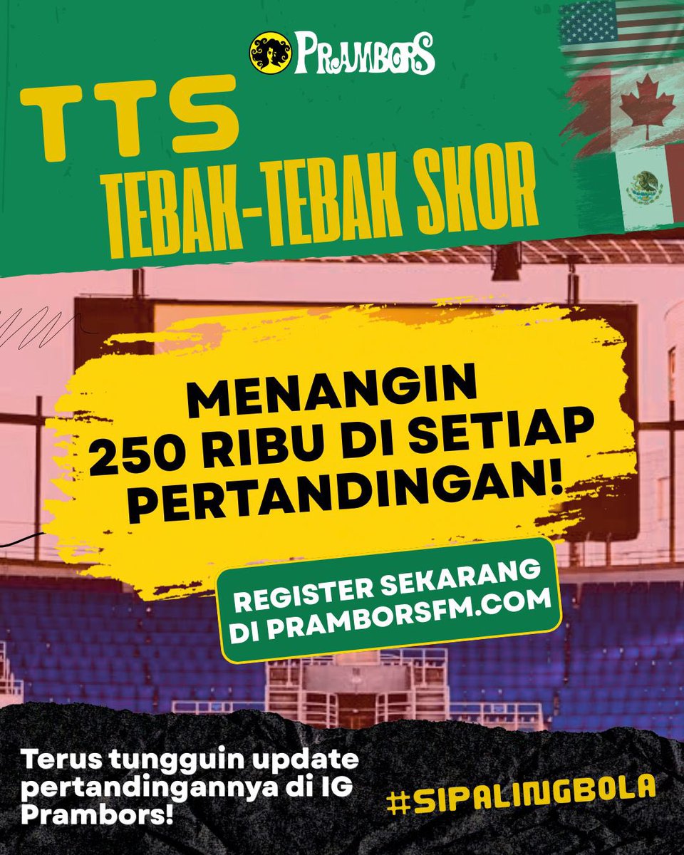 Prambors's tweet photo. Sama-sama kena tiang juga ๐ฌโฝ
Patrick Kluivert di Euro 2000 29 Juni, Justin Kluivert di Piala Dunia 2026 29 Juni jugaaa๐ฑ. Sama-sama pernah gagal penalti untuk Timnas Belanda loh Kawula Muda, bahkan arah bolanya pun mirip!
#Prambors #SiPalingBola https://t.co/BRAYZZkwje