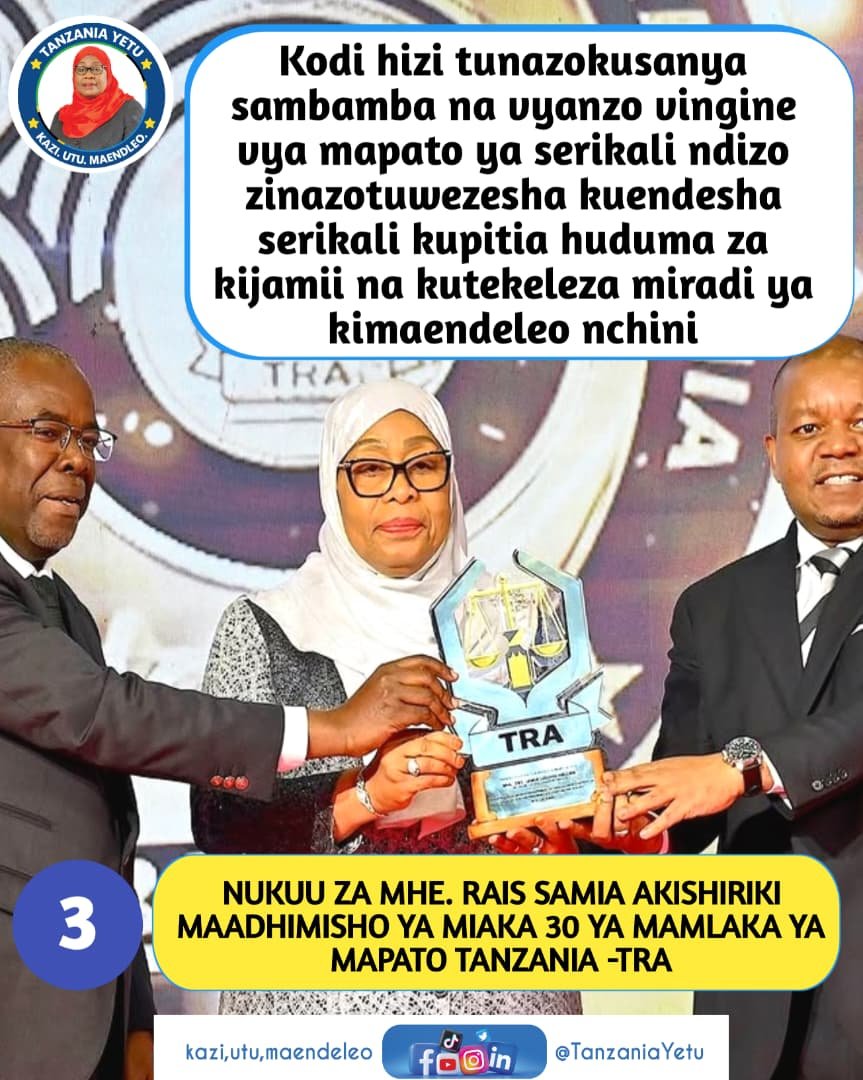 1ngadu1's tweet photo. NUKUU ZA MHE. RAIS SAMIA SULUHU HASSAN WAKATI WA MAADHIMISHO YA MIAKA 30 YA TRA TANZANIA https://t.co/F1Llf4WksH