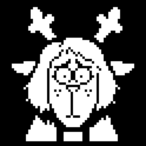 whynotll83's tweet photo. Editing Noelle's talk sprites for fun and for some reason I can't help but to laugh at this one. I'm imagining Noelle is watching Susie put ice in a deep fryer. #deltarune https://t.co/s7xZhXYmEs