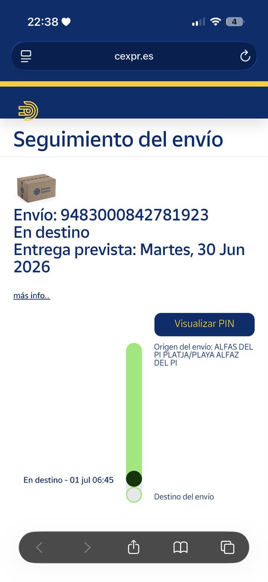 dayan1063's tweet photo. @Cex_responde hola, me gustaría saber dónde está mi maleta, en el seguimiento pone que se entregaba el día 30, estamos a día 2 y no se nada de ella. https://t.co/C5ZEF5fWnu