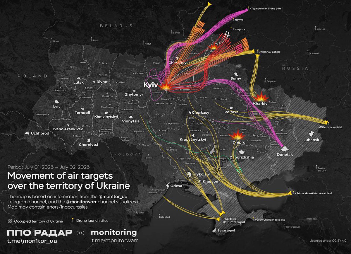 elevchenko's tweet photo. russia is a terrorist state.

Unable to win on the battlefield, it continues to target civilians. Last night, 13 people were killed and more than 80 civilians were injured in Kyiv.

russia’s goal is not peace it seeks to destroy Ukraine simply because Ukrainians have chosen to be free and independent of russian rule.

The world must not look away.