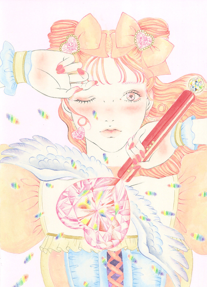 kusamakano's tweet photo. 魔法少女🪄

ちょっとテーマとズレると思ったんですが、描きたくなって。

#魔法少女 #dazzle #グループ展 #ハート #髪ピンク https://t.co/D12bJrSvdt