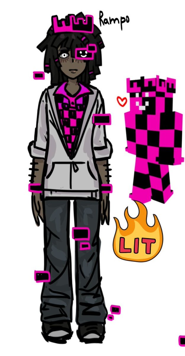 Ra4mpo0's tweet photo. I love my skin #oc https://t.co/iiqC2doMiA