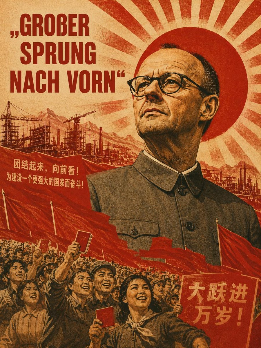 jrzso's tweet photo. #Merz will den Großen Sprung nach Vorn! https://t.co/7cxahofvm8