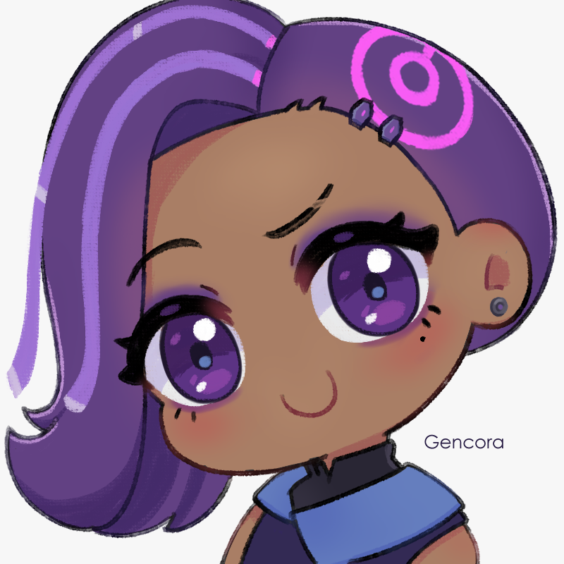 genco_draw's tweet photo. Once again, Sombra 💜I've added a few details. https://t.co/5p8HQCjHA7