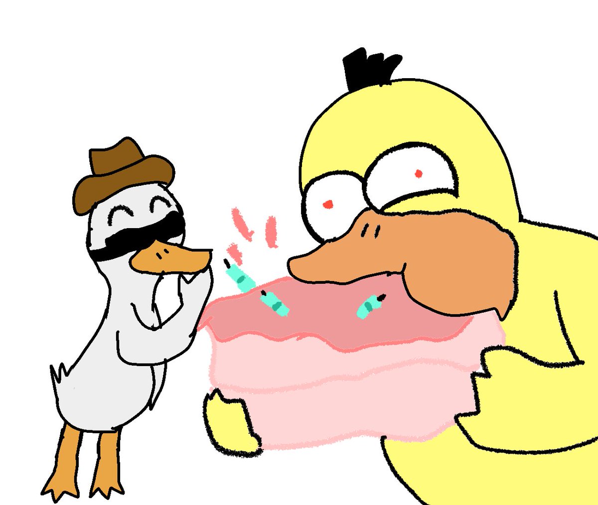 Patoducksss's tweet photo. Buenop, es mi cumpleaños. Pues chad no?
Gracias al @dizkaori por el dibujito👍 https://t.co/zazWT8vnzJ
