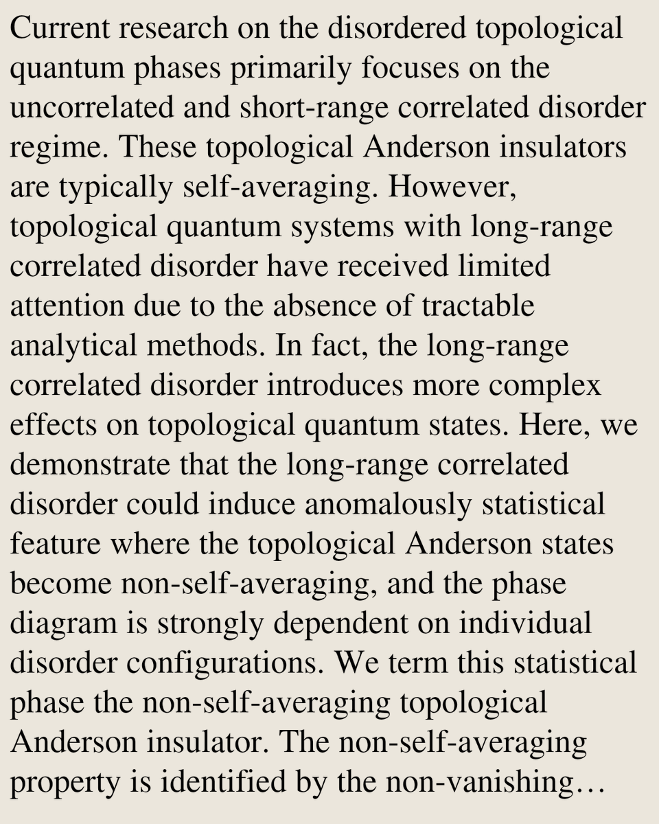 Disordered Systems and Neural Networks Papers tweet media