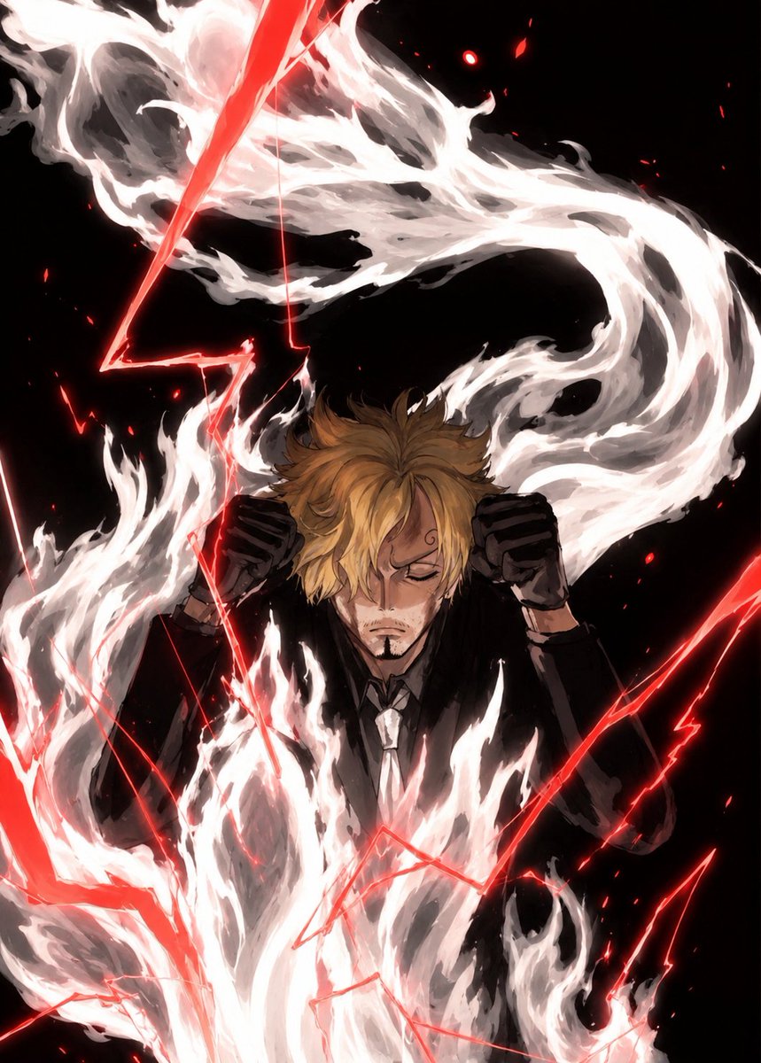 dengekivinsmoke's tweet photo. #ONEPIECE1187 

Sanji was never lacking the qualities of a Conqueror he was just held back by the trauma Judge left in him.

Had Gaban mentored Sanji during the timeskip, I genuinely believe his Conqueror's Haki would've awakened much much much earlier 👑 https://t.co/PqCNq0ubvX