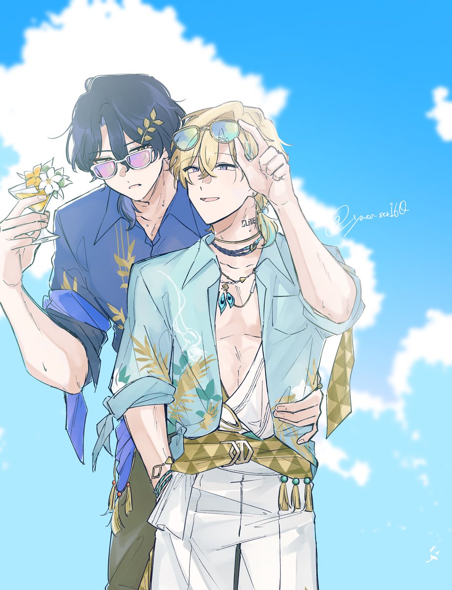 yato_str160's tweet photo. レイチュリ 🏖🫧 https://t.co/erZ6S1sVmy