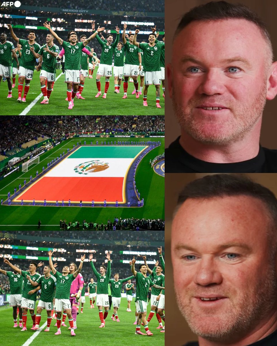 InvictosSomos's tweet photo. — WAYNE ROONEY (BBC Sport): "¿Inglaterra enfrentará a México? Tienen que descansar y estar preparados para el próximo partido porque puede ser el partido más difícil de todos. Si Inglaterra va a ganar esta Copa del Mundo, este puede ser el partido más difícil. No tengo duda de que Inglaterra es un mejor equipo que México, pero lo que México tiene detrás de ellos son sus aficionados, tienen la emoción de jugar frente a su gente. Y puedes ver que son un país muy apasionado. No solo en el fútbol, también en el boxeo. Siempre se unen para sus deportes. Y ese (la localía de México) va a ser el reto para Inglaterra".

El legendario Wayne Rooney no duda al decir que Inglaterra tiene más calidad que México en su plantel. Sin embargo, cree que la visita al Estadio Azteca puede ser el partido más difícil de todo el torneo para la Selección de Inglaterra. 

Jugar ante una selección con aficionados tan apasionados, en una cancha que realmente se hace sentir, será un reto gigantesco para el equipo de Thomas Tuchel. 

Nadie en Inglaterra se confía, señoras y señores. Saben que individualmente son superiores, pero sienten mucho respeto por la Selección Mexicana, especialmente porque el duelo de los octavos de final se celebrará en El Coloso de Santa Úrsula. 

RESPETO TOTAL A MÉXICO Y SU AFICIÓN.