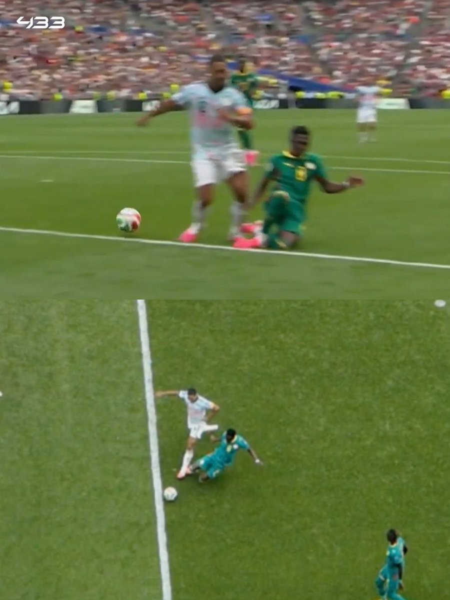 FRANCOOGREAT's tweet photo. Senegal 🇸🇳 bottled 2 goals;
And want to cry of a clear penalty?
We don't entertain lies here, u are behaving like Arsenal fc 
u didn't make African proud , back home jor;
Unto the next we move, it's getting more interesting daily,
Like Hakimi Said Morocco 🇲🇦 is African pride https://t.co/yBNWnz1aOe
