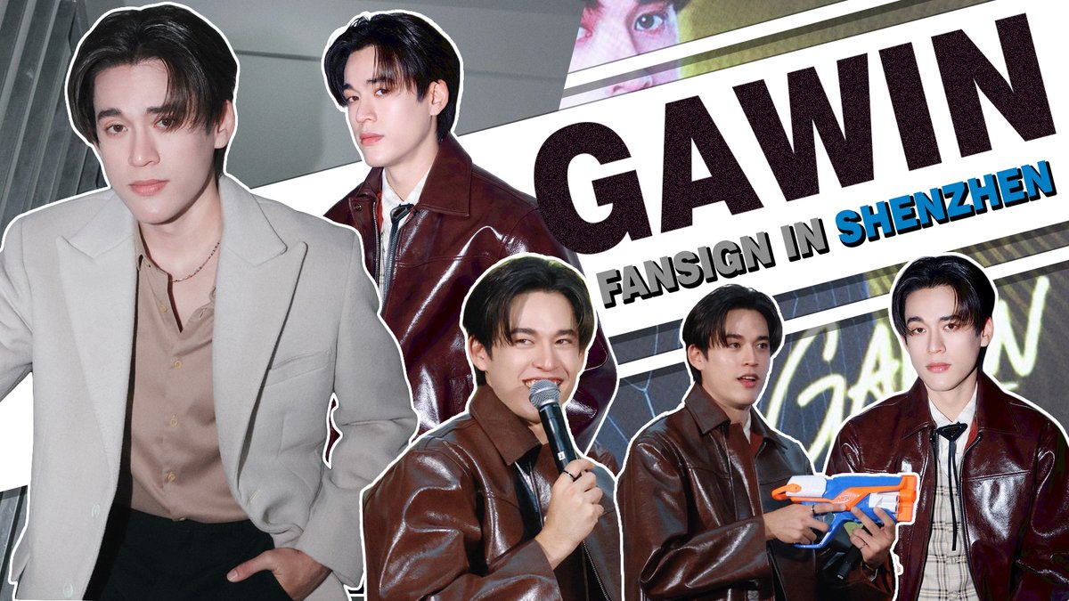 GMMTV's tweet photo. ทุกโมเมนต์ในงาน “GAWIN FANSIGN IN SHENZHEN” ยังคงเป็นความทรงจำที่สวยงามเสมอ วันนี้เลยอยากมาชวนทุกคนย้อนกลับไปยังบรรยากาศแห่งความสุขด้วยกันอีกครั้ง ถ้าพร้อมแล้วไปกันเลย 

🎥 : https://t.co/ywuFOrAV5W

#GAWINFSINSHENZHEN 
#GMMTV  
@gawincaskey https://t.co/Kg8cjCfTG3
