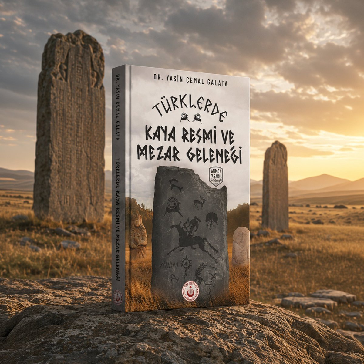 tdavresmi's tweet photo. Türklerde Kaya Resmi ve Mezar Geleneği – Dr. Yasin Cemal Galata

"Sibirya içlerinde başlayıp, Balkanlara, Avrupa içlerine kadar uzanan kaya resimlerinin dili, tarihsel anlamlarının çözülmesi insanlığın gizemli tarihinin ortaya çıkmasını sağlayacaktır. Çünkü ilk insan da, bugünkü insan gibi düşünüyor ve bir şekilde bunu ifade ediyordu, işte bu ifade edişler, yani insan düşüncesinin ilk izleri kaya resimlerinde saklıdır. Dağlara mührümüzü vuran Atalarımıza bize bu izleri bıraktıkları için dua, şükran ve hürmetimiz, bu izleri bin yıllar boyunca sakladıkları için de dağlara selamımız olsun..."

Servet Somuncuoğlu

İncelemek için: https://t.co/sVOlzYGkUt

@ycemalgalata
