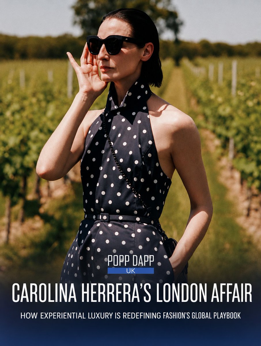 DappPopp's tweet photo. CAROLINA HERRERA'S LONDON AFFAIR | POPP DAPP
@carolinaherrera @NETAPORTER
https://t.co/NldGSdzKq1
POPP DAPP UK | GLOBAL MEDIA & MAGAZINE
IND | USA | UK | UAE | EU | AUS
#poppdapp #fashionmagazine #poppdappnews #CarolinaHerrera #LuxuryFashion #LondonFashion #FashionEditorial https://t.co/gPNHq2BQM7