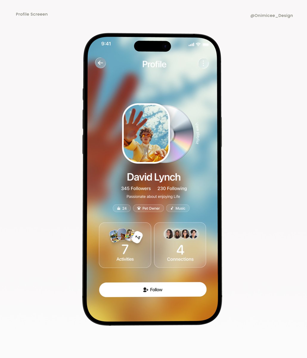Onimicee_Design's tweet photo. Design Category:
Profile Screens https://t.co/4YdzEWcdNz