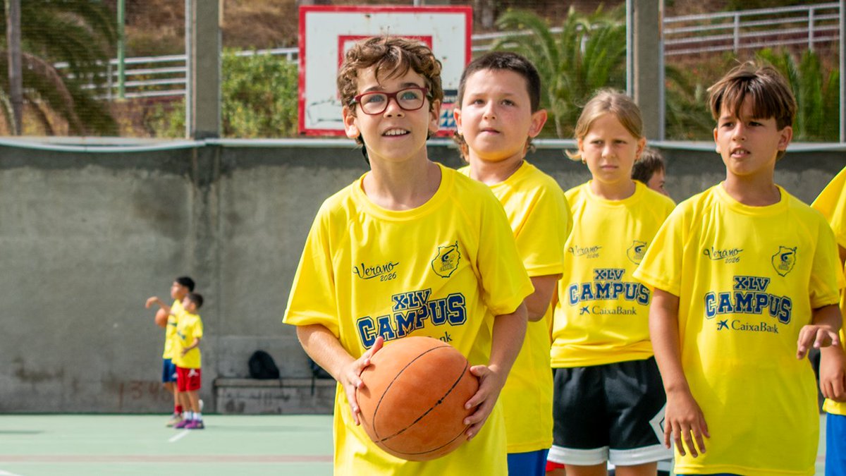 GranCanariaCB's tweet photo. 👋 ¡La acción no para en el XLV Campus CaixaBank del CB Gran Canaria!

🔸 Cuarto día de la segunda semana en marcha con mucho baloncesto y mucha diversión.

🔥 #VamosGranca https://t.co/kVoLYzpDo9