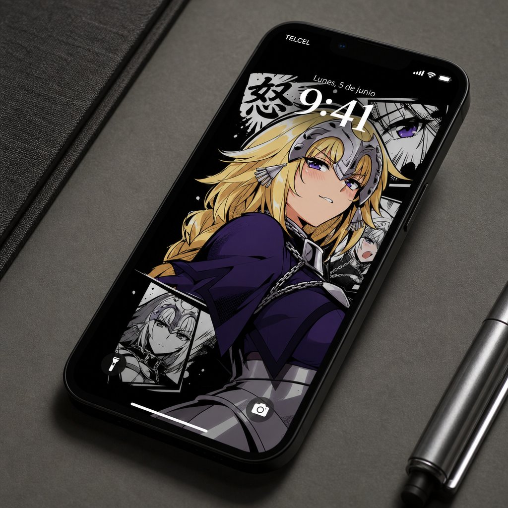 Design4p0's tweet photo. Jeanne d'Arc, la compasiva y valiente Doncella Sagrada de Orleans y servant de clase Ruler - Fate/Grand Order - Wallpaper Fanart
#AIイラスト 
Apoya dejando tu ❤ y 🔁 https://t.co/YX2NFdUQtF