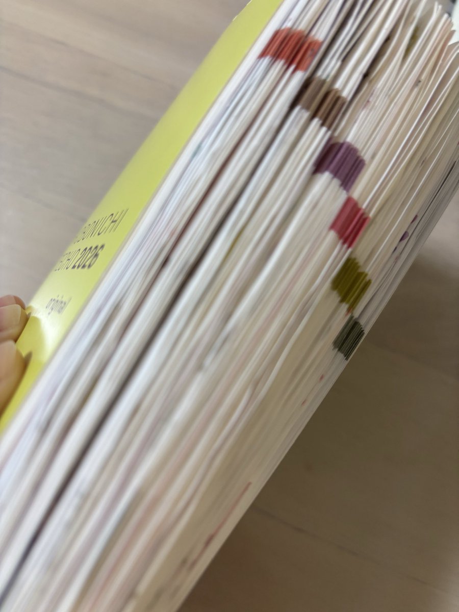 otoshootingstar's tweet photo. とりあえず半年分書いてふっかふかになりましたよー！！
今年avecにして正解かも！
丁度いい！ https://t.co/RhPPyktuBa
