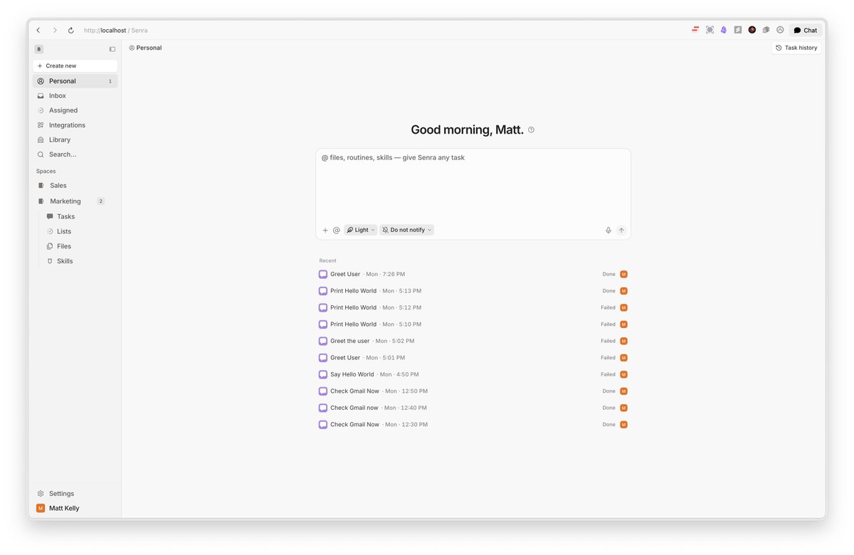 damirchelib's tweet photo. A quick sneak peek at Senra v2. https://t.co/NZAVTqwnmz